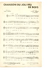 télécharger la partition d'accordéon Chanson du joli feu de bois au format PDF