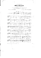 download the accordion score Mon béguin (Chanson à boire) (Valse) in PDF format