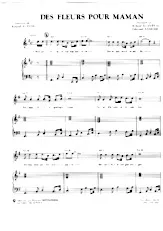 download the accordion score Des fleurs pour maman (Slow) in PDF format
