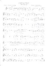 download the accordion score C'est le pied (Cha Cha Cha) in PDF format