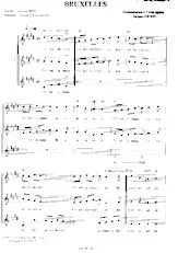 télécharger la partition d'accordéon Bruxelles (Harmonisation à 3 voix égales) au format PDF
