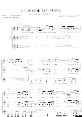 descargar la partitura para acordeón Le monde est stone (Harmonisation à 3 voix égales) en formato PDF