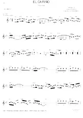 descargar la partitura para acordeón El cariño (Paso Doble) en formato PDF