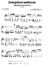 descargar la partitura para acordeón Imploration (Imploracion) (Tango) en formato PDF