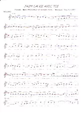 download the accordion score J'aim' la vie avec toi (Boléro) in PDF format
