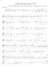 descargar la partitura para acordeón J'aim' la vie avec toi (Boléro) en formato PDF