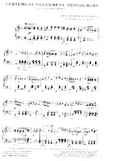 télécharger la partition d'accordéon Lentement Doucement Tendrement (Arrangement : Harold de Bozi) (Fox Trot) au format PDF