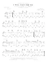 download the accordion score Les parapluies de Cherbourg (I will wait for you) (The umbrellas of Cherbourg) (Arrangement Pietro Diero) in PDF format