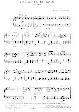 download the accordion score Les nuits du bois (Fox Trot) in PDF format