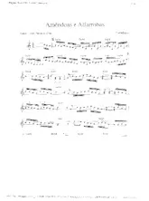 descargar la partitura para acordeón Amendoas e alfarrobas (Corrindinho) en formato PDF