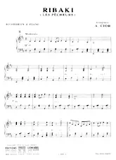 descargar la partitura para acordeón Ribaki (Les pêcheurs) (Air Russe) en formato PDF