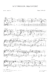 download the accordion score Accordéon transfert in PDF format