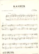 télécharger la partition d'accordéon Kasbek (Chanson Caucasienne) au format PDF