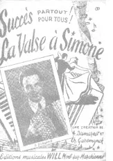 télécharger la partition d'accordéon La Valse à Simone au format PDF