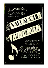 download the accordion score Valladolid + J'ai rêvé de vous (Paso Doble + Slow) in PDF format