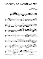 scarica la spartito per fisarmonica Noches de Montmartre (Tango) in formato PDF
