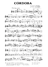 descargar la partitura para acordeón Cordoba (Paso Doble) en formato PDF