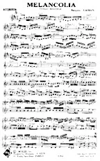 télécharger la partition d'accordéon Mélancolia (Tango Milonga) au format PDF