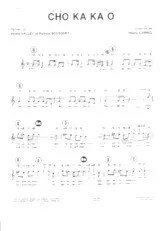 download the accordion score Cho Ka Ka O in PDF format