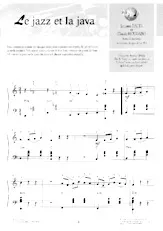 télécharger la partition d'accordéon Le jazz et la java au format PDF