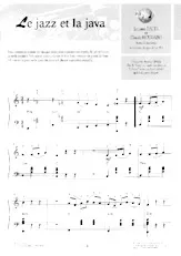 descargar la partitura para acordeón Le jazz et la java en formato PDF