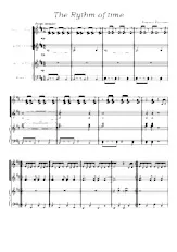 descargar la partitura para acordeón Rythm of time  en formato PDF