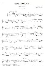 descargar la partitura para acordeón Dos amigos (Paso Doble) en formato PDF