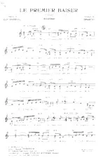 descargar la partitura para acordeón Le premier baiser (Tango) en formato PDF