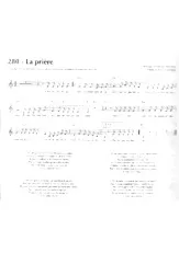 download the accordion score La prière in PDF format