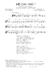 descargar la partitura para acordeón Heigh Ho (Marche) (Du film : Blanche Neige et les sept nains) en formato PDF