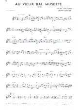 descargar la partitura para acordeón Au vieux bal musette (Valse) en formato PDF