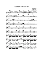 descargar la partitura para acordeón Comptine d'un autre été en formato PDF