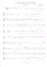 descargar la partitura para acordeón La ballade de Malorie (Boston) en formato PDF