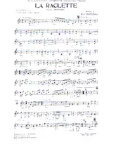 scarica la spartito per fisarmonica La raclette (Valse Savoyarde) in formato PDF