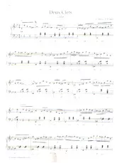 download the accordion score Deux clefs (Valse) in PDF format