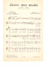 scarica la spartito per fisarmonica Chante mon moulin (Du film : Si tu reviens) (Fox Trot Chanté) in formato PDF