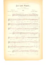 download the accordion score J'ai tant pleuré (Valse Lente) in PDF format