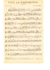 scarica la spartito per fisarmonica Vive la Parisienne (Valse) in formato PDF