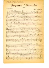 descargar la partitura para acordeón Joyeux Danube (Valse) en formato PDF