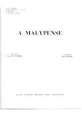 download the accordion score A Malypense in PDF format