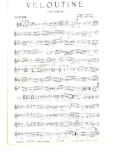 descargar la partitura para acordeón Veloutine (Valse Musette) en formato PDF