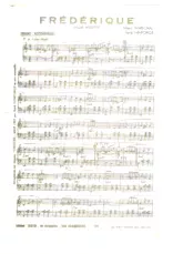 télécharger la partition d'accordéon Frédérique (Valse Musette) au format PDF
