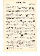scarica la spartito per fisarmonica Chimère (Tango) in formato PDF