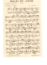 télécharger la partition d'accordéon Idilio de amor (Tango) au format PDF