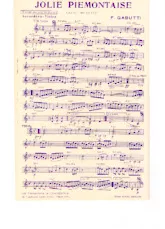 download the accordion score Jolie piémontaise (valse) in PDF format