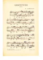 télécharger la partition d'accordéon Gratitude (Tango) au format PDF