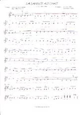descargar la partitura para acordeón La langue au chat (Cha Cha Cha) en formato PDF