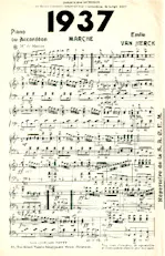 télécharger la partition d'accordéon 1937 (Marche) au format PDF
