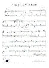 download the accordion score Neige nocturne in PDF format