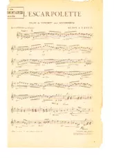 télécharger la partition d'accordéon L'escarpolette (Valse de Concert) au format PDF